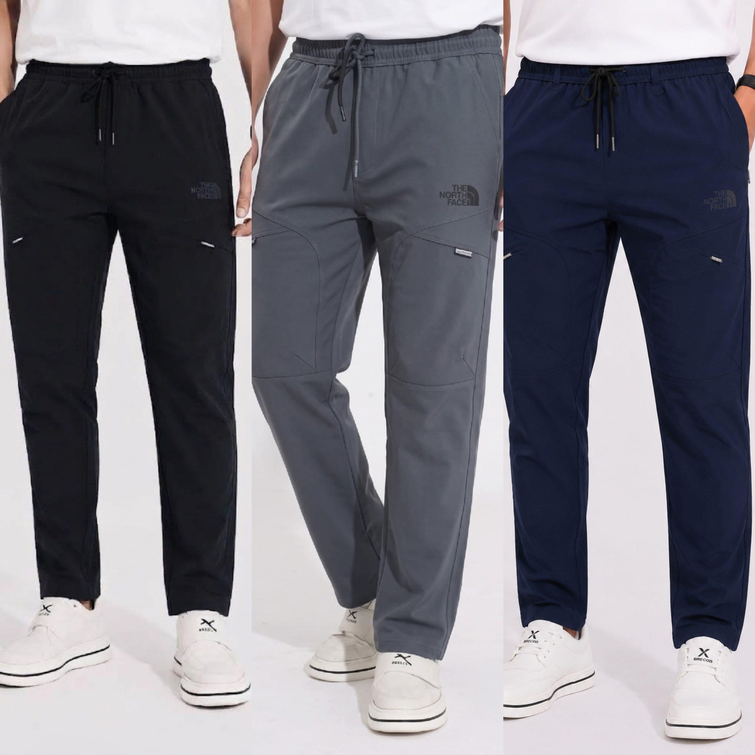 Combo×3The North Face Trousers (Black+Ash+Nevy) - Image 1
